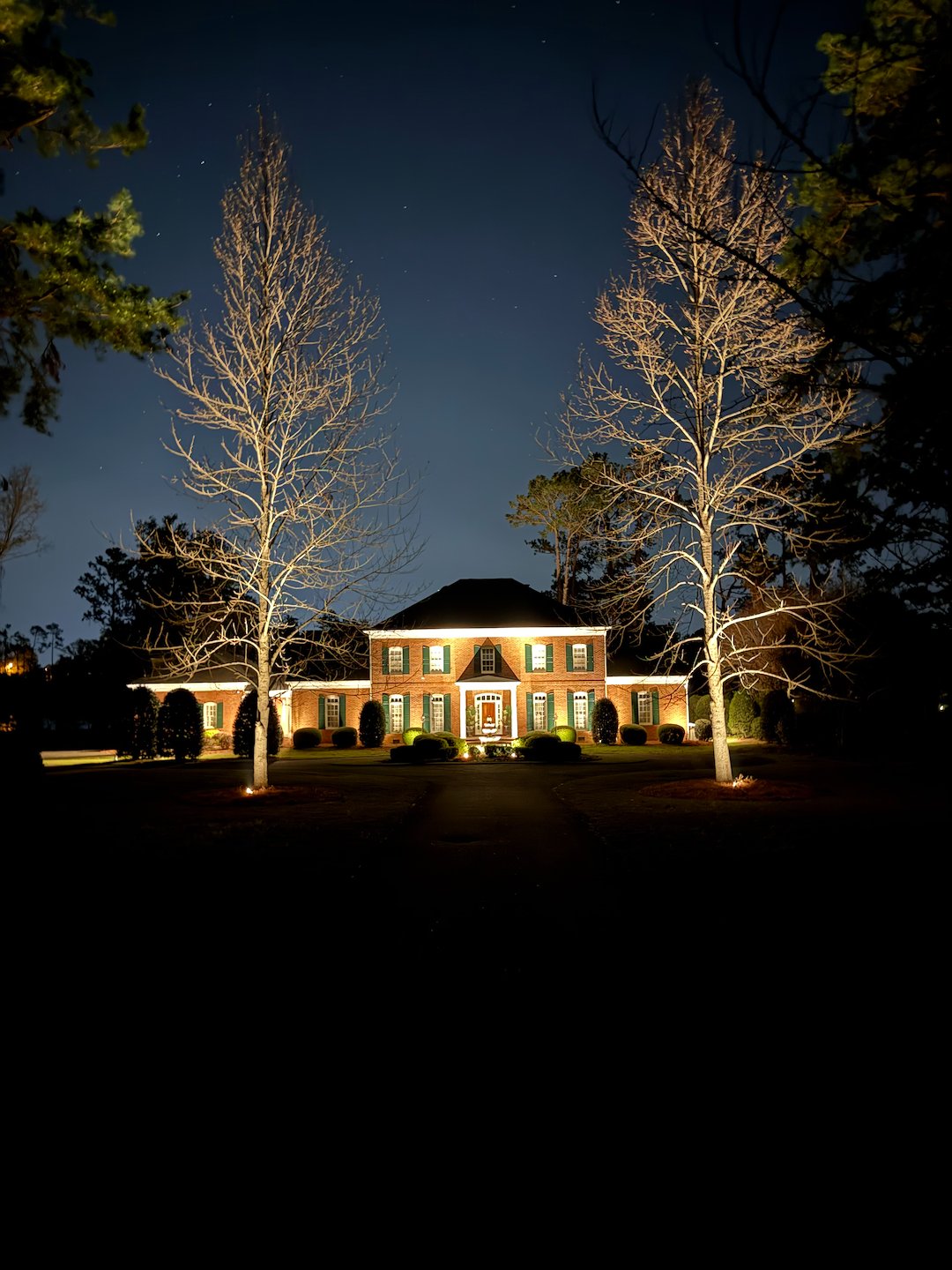 New Landscape Lighting in Valdosta, Ga